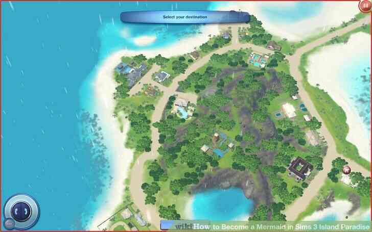 Image intitulée Devenir une Sirène dans les Sims 3 Île de rêve l